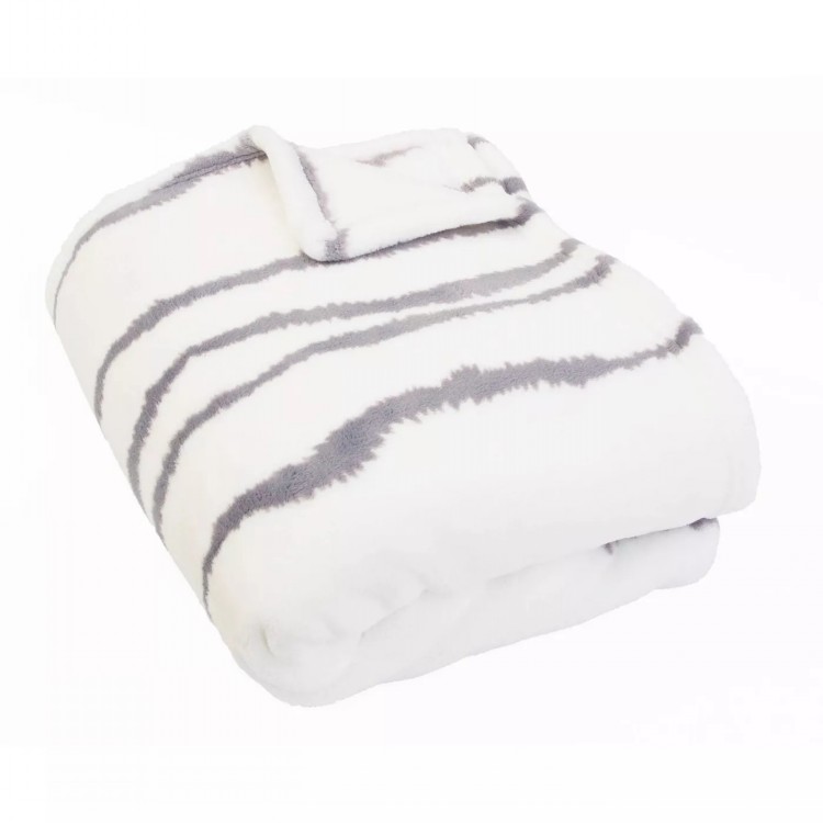 Printed Loft Fleece Super Soft Blanket Decorative Throw