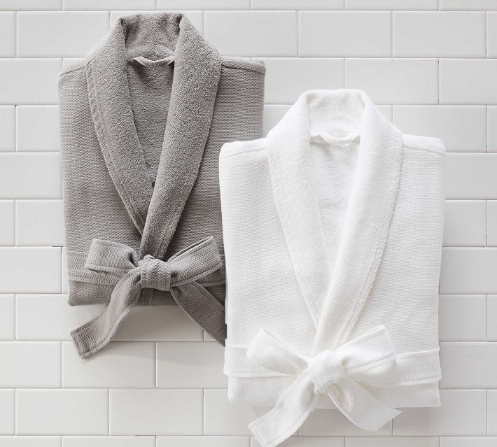Flannel Cotton Robe Orginc Luxury Spa Hotel Bathrobe