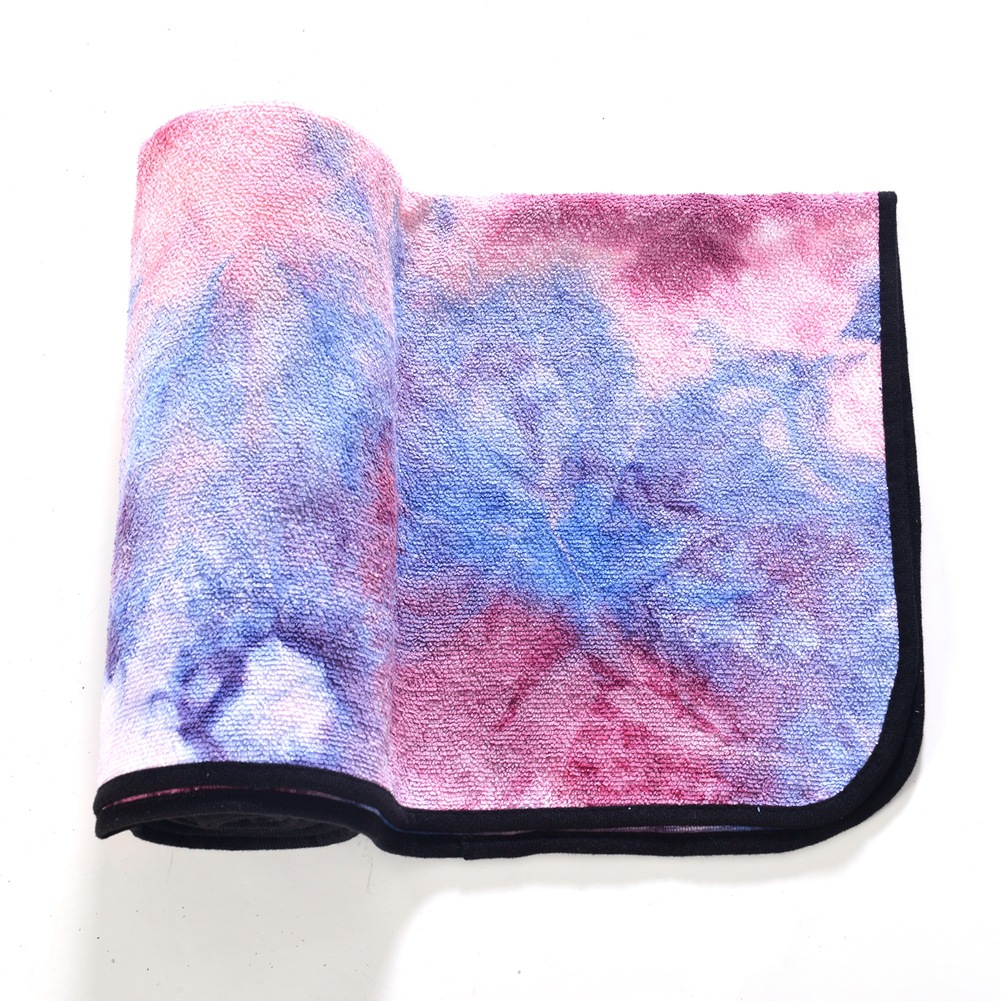 Microfiber Eco-friendly Non-slip Towel Foldable Yoga Mat Sports Drape